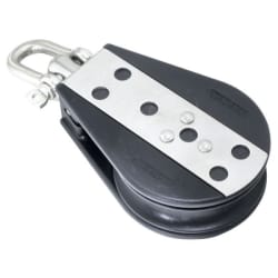 Jednostruki koloturnik sa škopcem s dva položaja Koloturnici za uže 14mm, kotačić D76mm