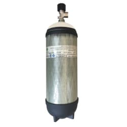 Spare compressed air cylinder ,6lt+ Valve 300bar assembled , with air Maske za evakuaciju (EEBD,SCBA) 2