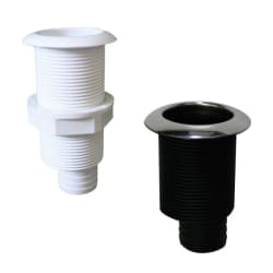 Ispust s flanđom, navojem i naborima za crijevo Ispusti, odvodi i usisi