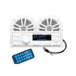 Boss Marine komplet MCK500WB.6 2u1, bijeli zvučnici Radio uređaji