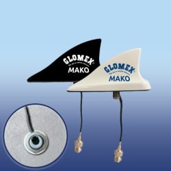 Antena VHF Glomex Mako 3dB, bijela/crna VHF antene