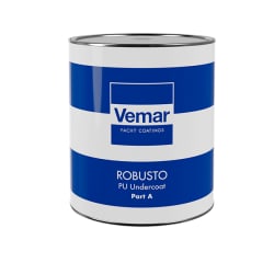 Vemar Robusto PU podloga dio A, sivo bijela, 1 L Antifouling