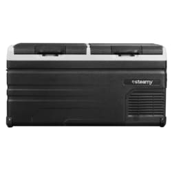 STEAMY kompresorski električni prijenosni hladnjaci, 2 zone hlađenja 12/24/220V (72/90 lit) Prijenosni električni hladnjaci