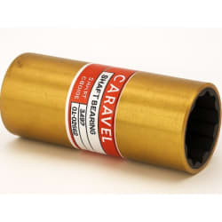 Bukula (gumeni ležaj osovine) Ø30 × Ø44.45 × 127 mm – mesing/guma Bukule i gumeni ležajevi