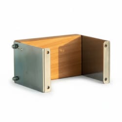 Nosač vanbrodskog motora , podesivi (0-17°) s drvenom pločom, za motore do 10KS, Inox Nosači i stalci za motore 2