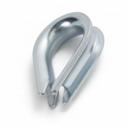 Radanče za uže/konop – vruće pocinčane Radanče