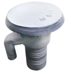 Palubni čep s odzračnikom D38mm Inox, gorivo/voda Palubni naljevni čepovi