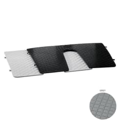 Vanjska krmena zaštitna ploča 450x360mm, bijela/crna/siva Vanjske krmene ploče