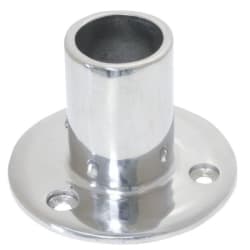 Nosač cijevi D22/25mm, kut 90°, okrugla baza, Inox 316 Spojnice za inox cijevi