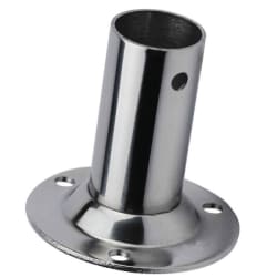 Nosač cijevi D25, kut 90°, okrugla baza, Inox 316 Spojnice za inox cijevi