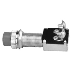 Prekidač na pritiskanje za sirenu, vodonepropusni, 12V, 20A, Ø 16mm, L 73mm Prekidači