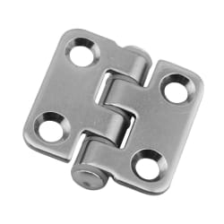 Šarka tiha, okrenuta (lijeva) ili desna 38x37mm, inox 316 Inox šarke