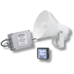 MARCO sirena el. EW2 12V, za brodove 12–20 m + fog signal, L250/D239 mm, bijela Brodske sirene
