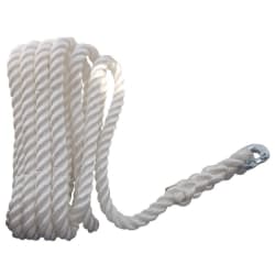 CABO sidreni konop za lanac 12 mm – 30 m, 3-nitni najlon, s nastavkom za lanac (6 mm) Sidreni konopi za lanac – Chain Rode s ... 2