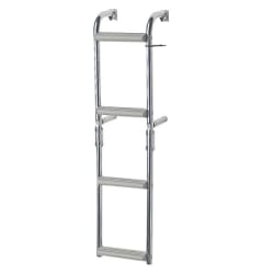 Ljestve preklopne, Inox316, 90º 1+2 gazišta Brodske ljestve