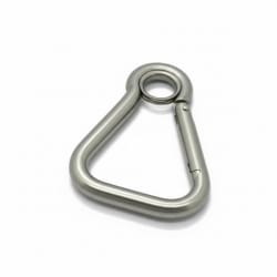 Karabin nesimetrični s prstenom, Inox 316 Karabini i kopče 2