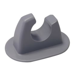 Držač lopatice vesla za gumeni čamac, 100x70x57,5mm, sivi Vesla