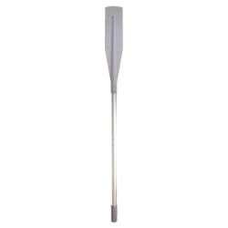 Vesla s ručkom 140/150 cm crno/sivo Aluminijska vesla