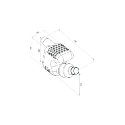 Vodeni prigušivač ispuha (Waterlock) za motore s vodenim hlađenjem, 75–90 mm, 33 L Ispusti i prigušivači 2