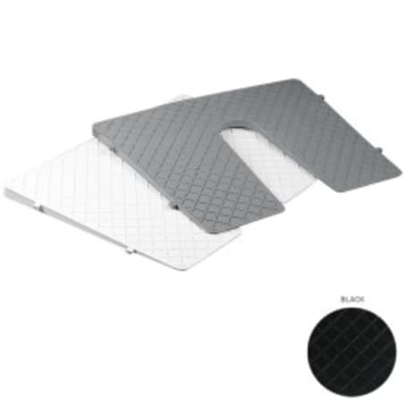 Vanjska krmena zaštitna ploča s nagibom, 450x360mm bijela/crna/siva Vanjske krmene ploče