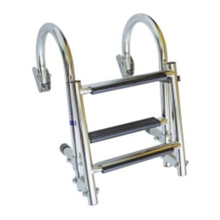 Ljestve na sklapanje, Inox 316, 250x730, 1+2 gazišta Brodske ljestve