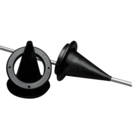 Manžetna/štitnik sajle s ugrađenim prstenom D89/59mm, crna Manžetne