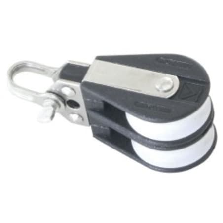 Dvostruki koloturnik sa škopcem Koloturnici za uže 8mm, kotačić D34mm