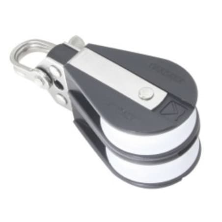 Dvostruki koloturnik sa škopcem Koloturnici za uže 10mm, kotačić D45mm