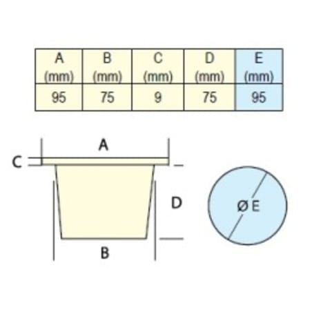 Kućište za tuš, kvadratno, s poklopcem Tuševi i dodaci