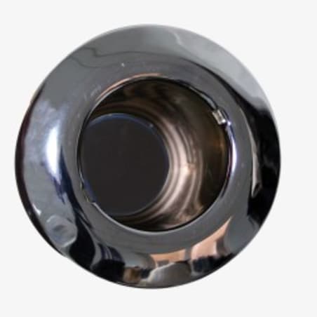 Ispust s flanđom i naborima za crijevo, Chromed Ispusti, odvodi i usisi