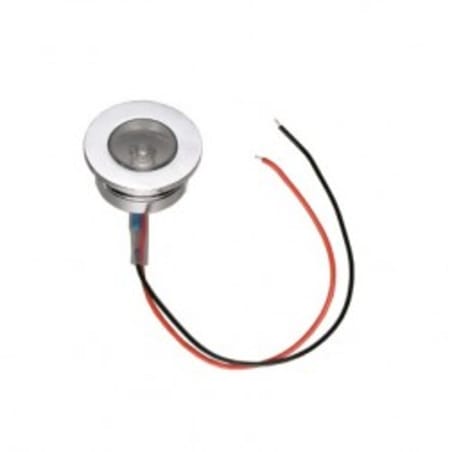 Ugradbeno LED svjetlo D32mm, bijelo, 12V, krom kučište Led rasvjeta