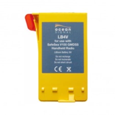 Ocean Signal V100 zamjenska litijska baterija LB4V (721S-00612) VHF & PMR radio stanice