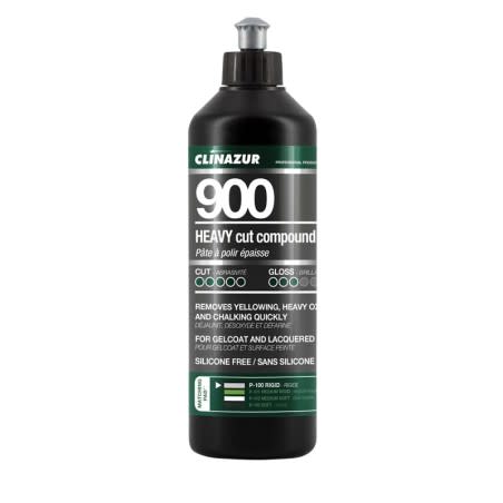 Sredstvo za poliranje Heavy CLINAZUR 900, 500ml/1lit. Sredstva za poliranje plovila