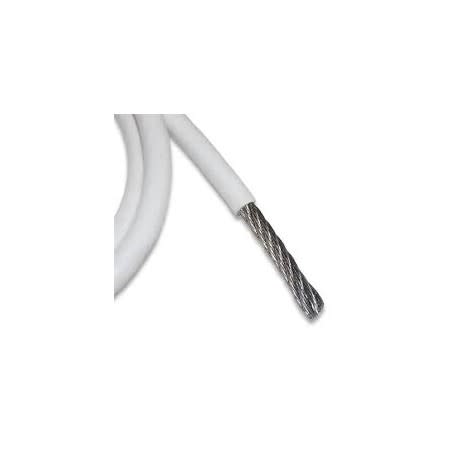 Sajla (čelično uže) 7x19, Inox 316, u PVC omotaču Sajle