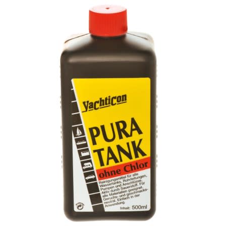 Yachticon Pura Tank – Sredstvo za čišćenje spremnika pitke vode – 500 ml WC i tankovi – čišćenje i tretman