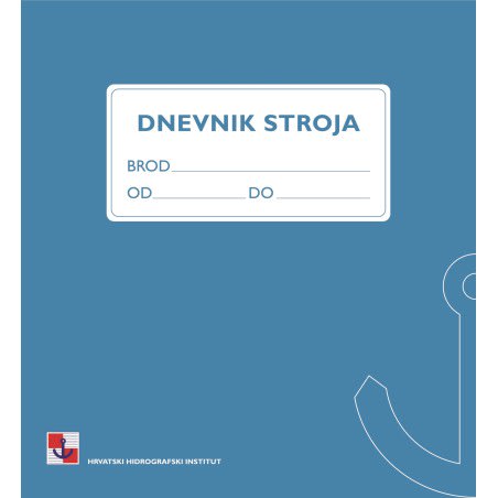 Dnevnik stroja na motorni poriv Dnevnici i voditelji brodica