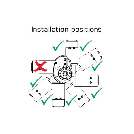 Lofrans vitlo X1 Crni 12V 500-800W, niski X1 & SX1 Vertikalna sidrena vitla 500-800W