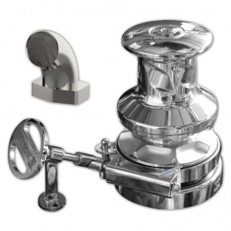 Vitlo Lofrans SX7 Inox 24V, 3500W, bubanj CW / CCW SX7 Vertikalna vitla 3500-4000W / HYD