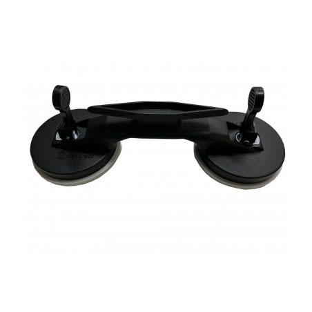 Ručka dvostruka vakuumska, crna Drške i nastavci