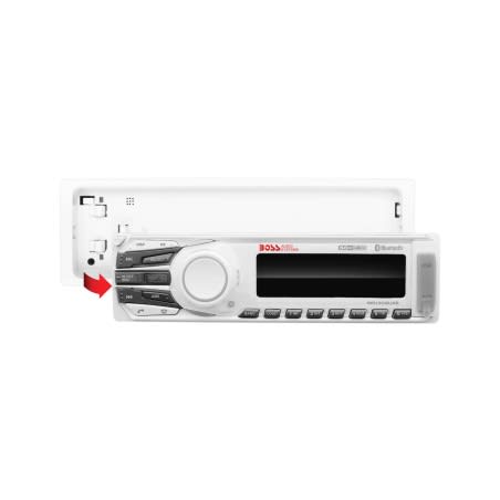 Boss Marine radio AM/FM MR1308UAB, 4x50W, bijeli Radio uređaji