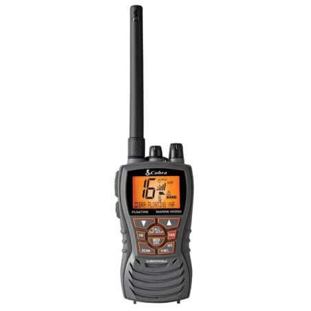 Cobra MR HH350 FLT EU ručni plutajući VHF radio (6 W, sivi) VHF radio stanice