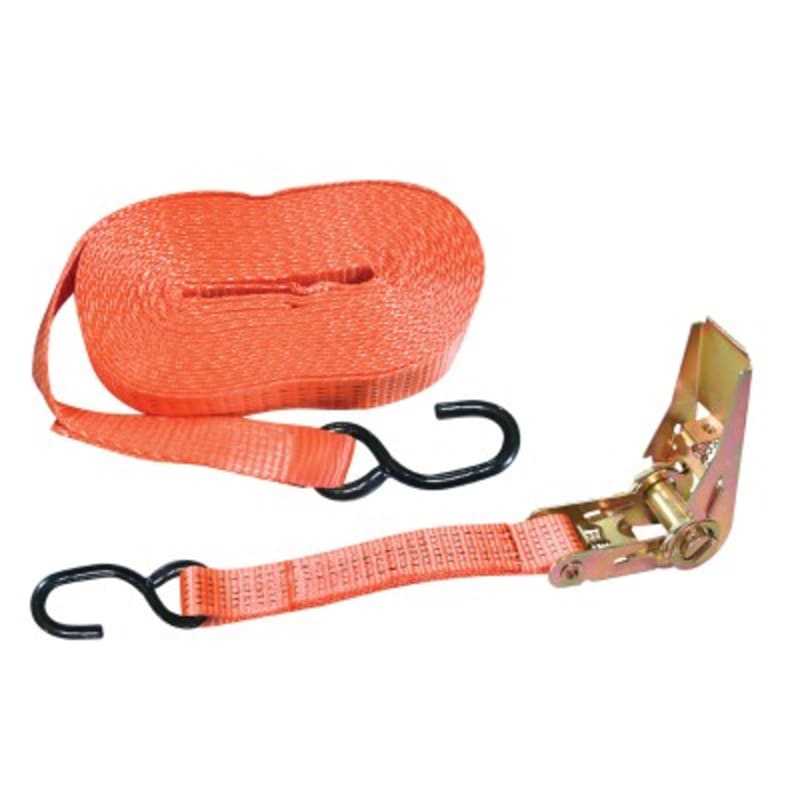 Traka za privezivanje s kopčom sa S kukom, 6x25mm, 500kg Trake i sajle za vitla