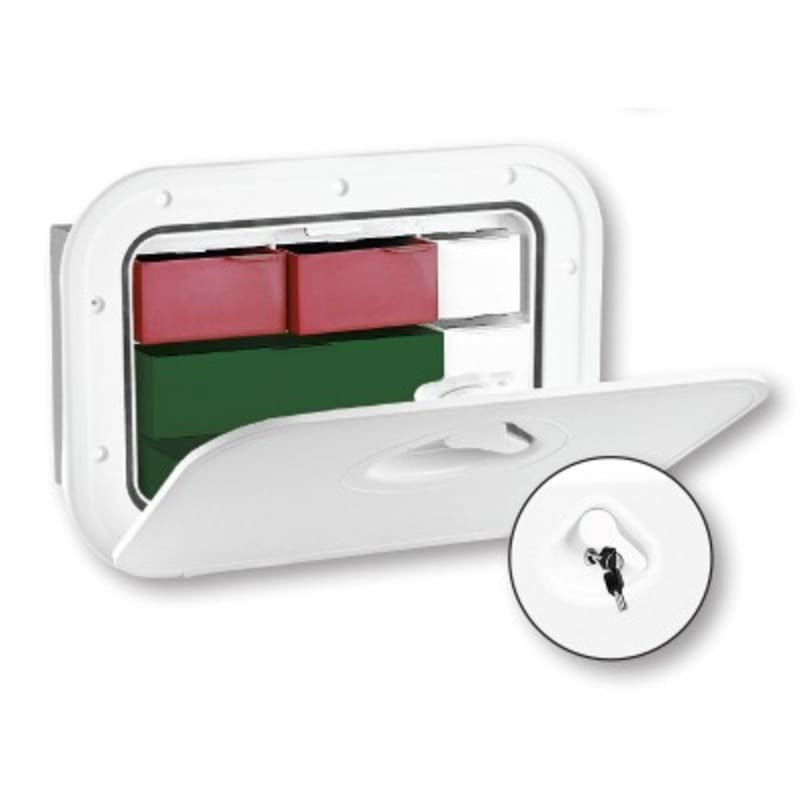 Kutija s ladicama i MID LINE vratašcima 278x378mm Kutije za pohranjivanje