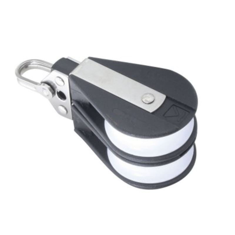 Dvostruki koloturnik sa škopcem Koloturnici za uže 12mm, kotačić D57mm