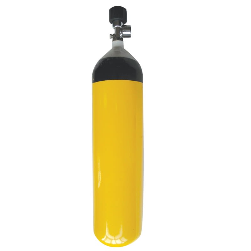Spare compressed air cylinder ,6lt+ Valve 300bar assembled , with air Maske za evakuaciju (EEBD,SCBA)