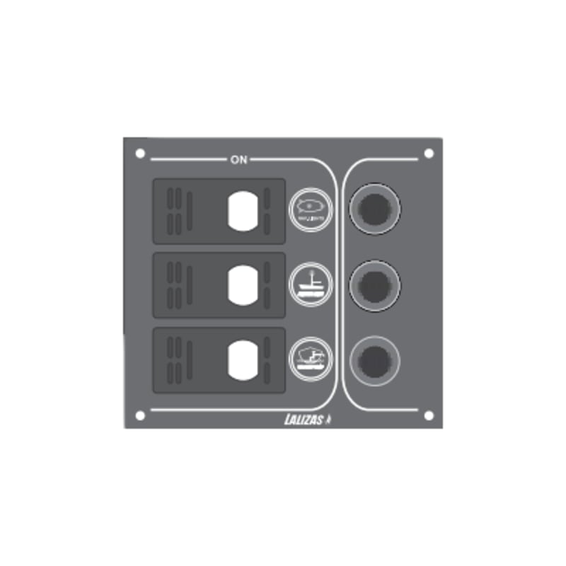 Panel SP Offshore (3 ili 6 prekidača) 12V Paneli
