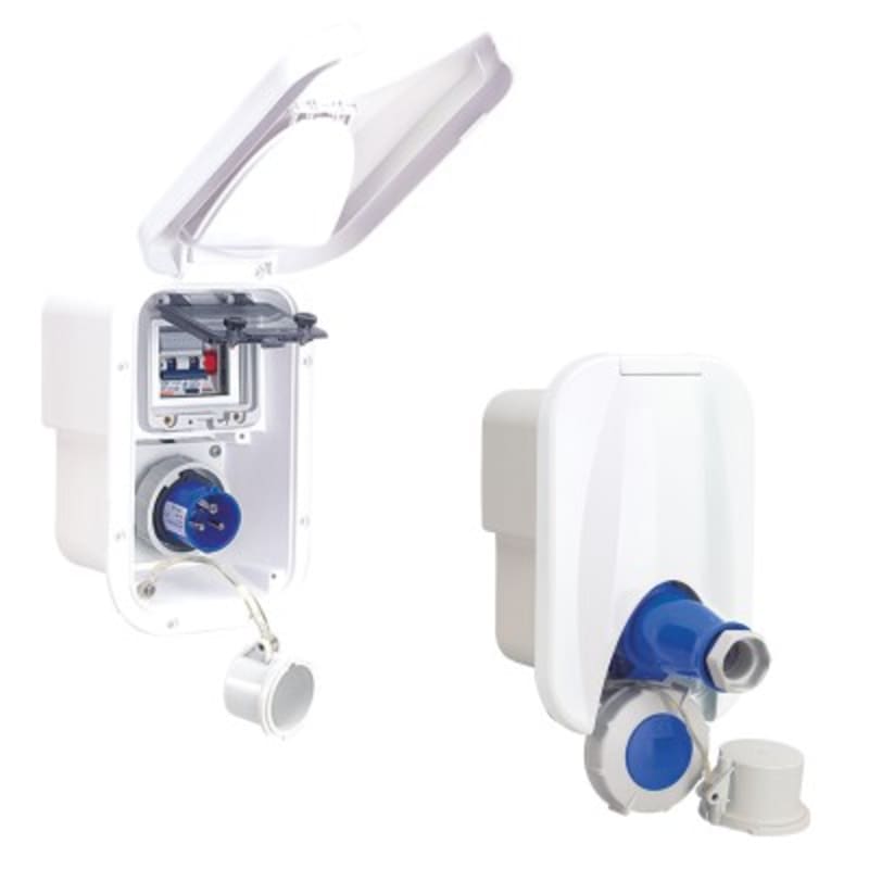 Ormarić za struju, bijela Utičnice i utikači