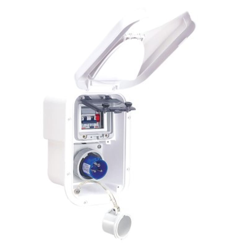 Ormarić za struju, bijela Utičnice i utikači