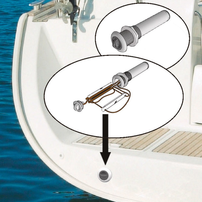 Sigurnosne ljestve u pvc kućištu, 3 gazišta Sigurnosne ljestve