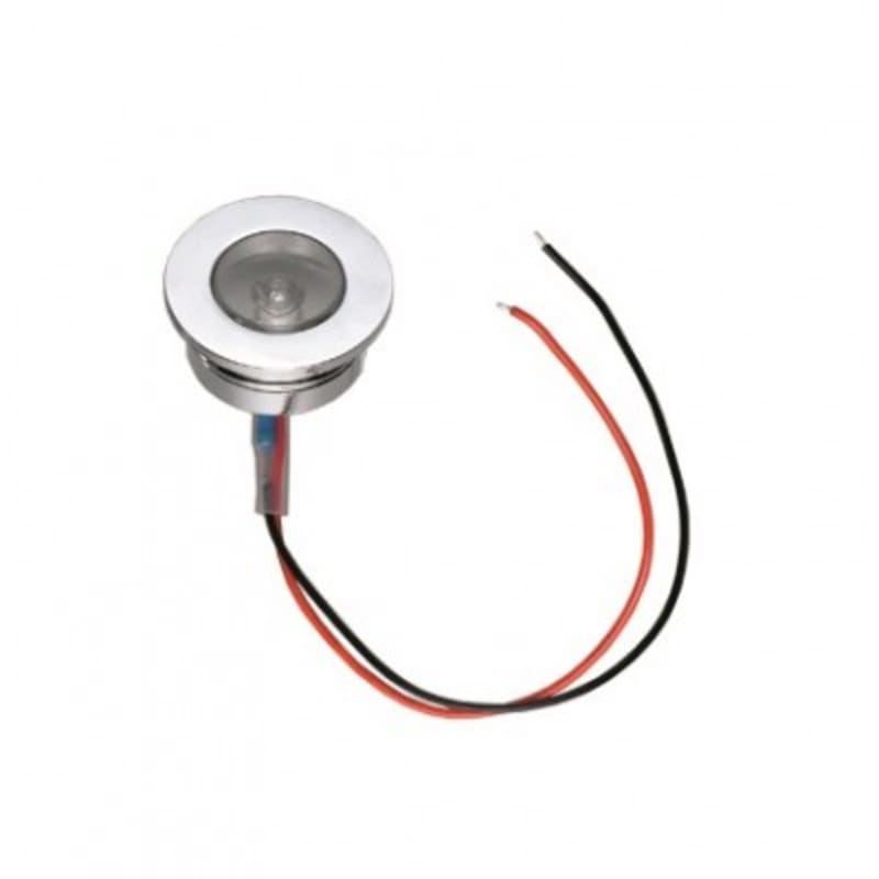 Ugradbeno LED svjetlo D32mm, bijelo, 12V, krom kučište Led rasvjeta